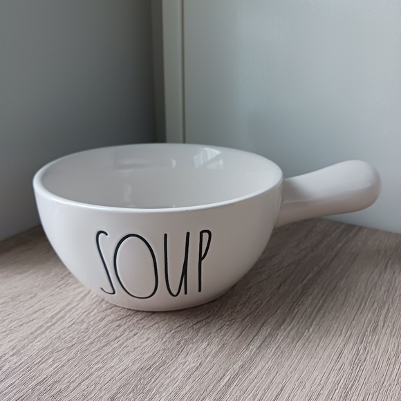 Rae Dunn Stoneware Handled Soup Bowl Set - Picture 6 of 14